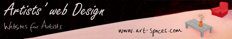 Artist's Web Design - www.art-spaces.com